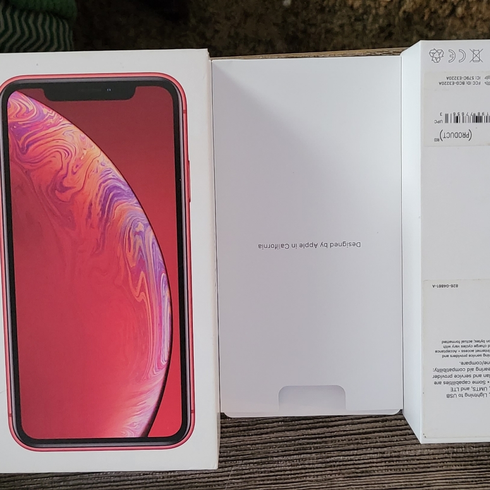 Empty Iphone XR Box 256gb by Apple